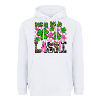 White St. Patrick's Day Sassy little lassie Heavyweight Hoodie - OliviaCreatesArt