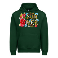 Forest Green sweet summer time Urban Hoodie - CowhideDigitalArt