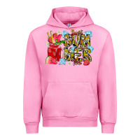 Fuchsia Pink sweet summer time Urban Hoodie - CowhideDigitalArt