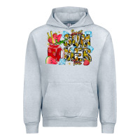Heather Grey sweet summer time Urban Hoodie - CowhideDigitalArt