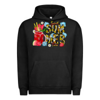 Pigment Black sweet summer time Urban Hoodie - CowhideDigitalArt