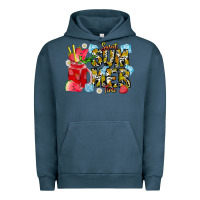Pigment Midnight Navy sweet summer time Urban Hoodie - CowhideDigitalArt
