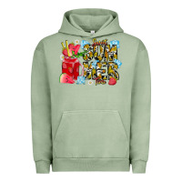Pigment Oil Green sweet summer time Urban Hoodie - CowhideDigitalArt