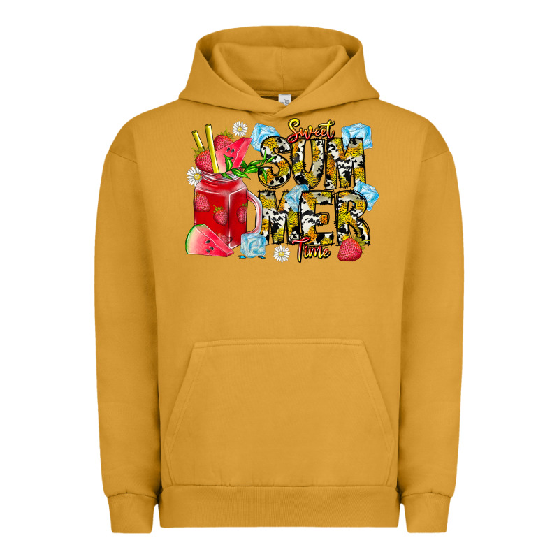 Sweet Summer Time Urban Hoodie by CowhideDigitalArt | Teevron
