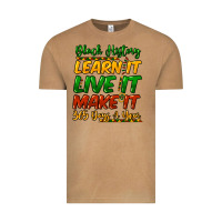 Vintage Camel black history learn it live it make it 365 days a Vintage Tee - NancyCooperArtShop
