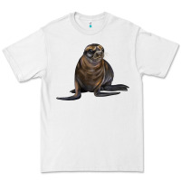 White Sea Lion Illustrations Premium Tee - LillyAllenDesigns