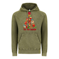 Vintage Olive tis the season mexican christmas Vintage Hoodie - MaliasSmallBusiness