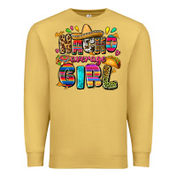 Antique Gold Nacho average girl Premium Sweatshirt - FaDigitalArtStudio