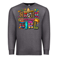 Charcoal Heather Nacho average girl Premium Sweatshirt - FaDigitalArtStudio