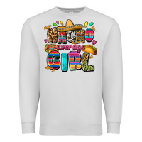 Dove Grey Nacho average girl Premium Sweatshirt - FaDigitalArtStudio