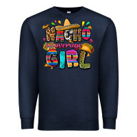 Navy Nacho average girl Premium Sweatshirt - FaDigitalArtStudio