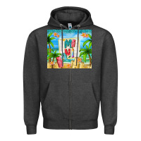 Charcoal Heather summer mini Zipper Hoodie - TumblerDesignByShophia