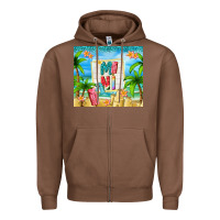 Chestnut summer mini Zipper Hoodie - TumblerDesignByShophia