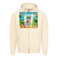 Sandshell summer mini Zipper Hoodie - TumblerDesignByShophia