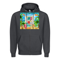 Smoke summer mini Zipper Hoodie - TumblerDesignByShophia