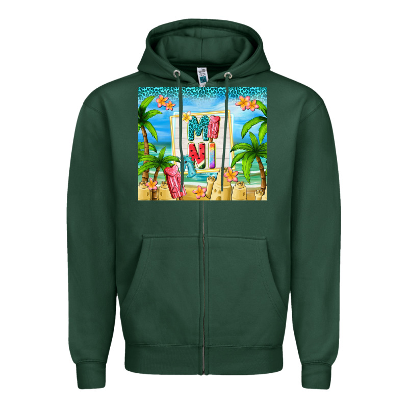 Summer Mini Zipper Hoodie by TumblerDesignByShophia | Teevron
