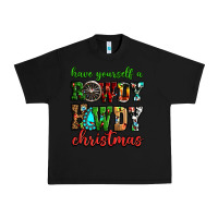 Black Have yourself a rowdy howdy Christmas Urban Heavy Tee - NancyCooperArtShop