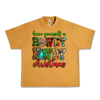 Peanut Butter Have yourself a rowdy howdy Christmas Urban Heavy Tee - NancyCooperArtShop