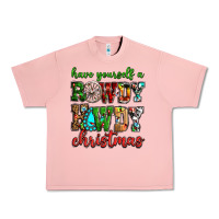Salmon Have yourself a rowdy howdy Christmas Urban Heavy Tee - NancyCooperArtShop