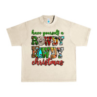 Sandshell Have yourself a rowdy howdy Christmas Urban Heavy Tee - NancyCooperArtShop