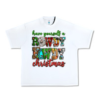 White Have yourself a rowdy howdy Christmas Urban Heavy Tee - NancyCooperArtShop
