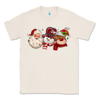 Natural santa snowman reindeer Classic Tee - MaliasSmallBusiness