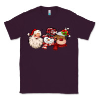 Plum santa snowman reindeer Classic Tee - MaliasSmallBusiness