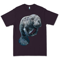 Plum Manatee Illustrations Premium Tee - LillyAllenDesigns