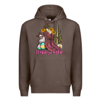 Coffee Happy Easter western Easter Day Premium Hoodie - CowGirlArtShop