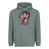 Sage cosmic cowgirl Heavyweight Hoodie - OliviaCreatesArt