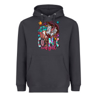 Smoke cosmic cowgirl Heavyweight Hoodie - OliviaCreatesArt