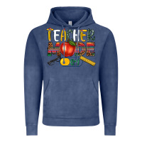 Vintage Denim teacher mode on Vintage Hoodie - NancyCooperArtShop