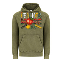 Vintage Olive teacher mode on Vintage Hoodie - NancyCooperArtShop