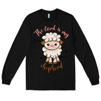 Black the lord is my shepherd Long Sleeve Tee - Artiststas