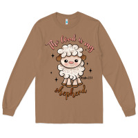 Toasted Coconut the lord is my shepherd Long Sleeve Tee - Artiststas