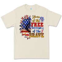 Bone home of the free because of the brave Premium Tee - NancyCooperArtShop