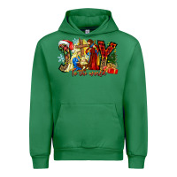 Emerald Joy To The World Urban Hoodie - CowhideDigitalArt