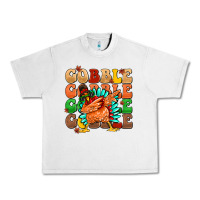 Lunar Rock gobble gobble gobble gobble turkey Urban Heavy Tee - MaliasSmallBusiness