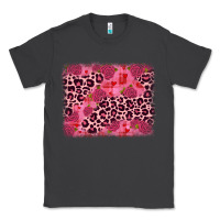 Smoke valentine's day roses leopard background Classic Tee - JahusDesignShop