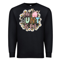 Black Easter Day The hunt is on Premium Sweatshirt - OliviaCreatesArt
