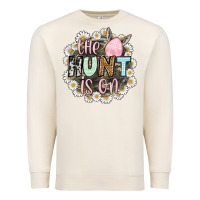 Sandshell Easter Day The hunt is on Premium Sweatshirt - OliviaCreatesArt