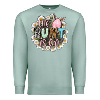 Seafoam Easter Day The hunt is on Premium Sweatshirt - OliviaCreatesArt