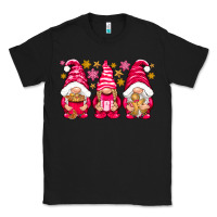 Black Pink Christmas gnomes Classic Tee - NancyCooperArtShop