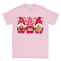 Bubblegum Pink Pink Christmas gnomes Classic Tee - NancyCooperArtShop