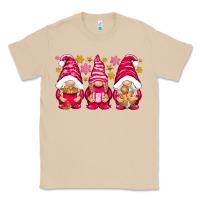 Mushroom Pink Christmas gnomes Classic Tee - NancyCooperArtShop