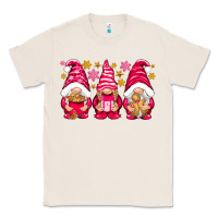 Natural Pink Christmas gnomes Classic Tee - NancyCooperArtShop