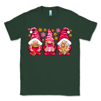 Sports Green Pink Christmas gnomes Classic Tee - NancyCooperArtShop