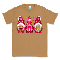 Toasted Coconut Pink Christmas gnomes Classic Tee - NancyCooperArtShop