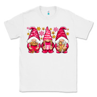 White Pink Christmas gnomes Classic Tee - NancyCooperArtShop