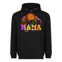 Black basketball mama Heavyweight Hoodie - OliviaCreatesArt